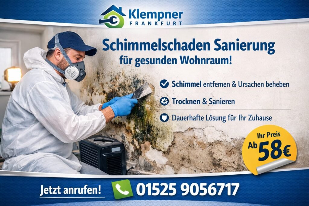 schimmelschaden sanieren