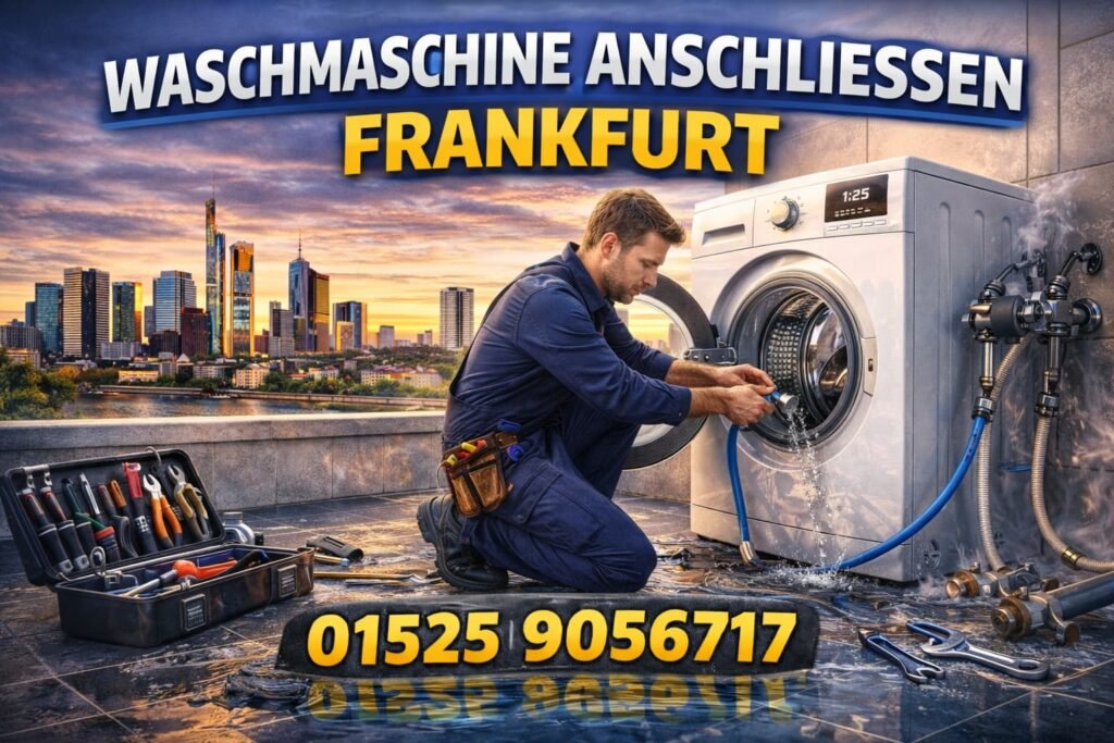 waschmaschine anschließen frankfurt