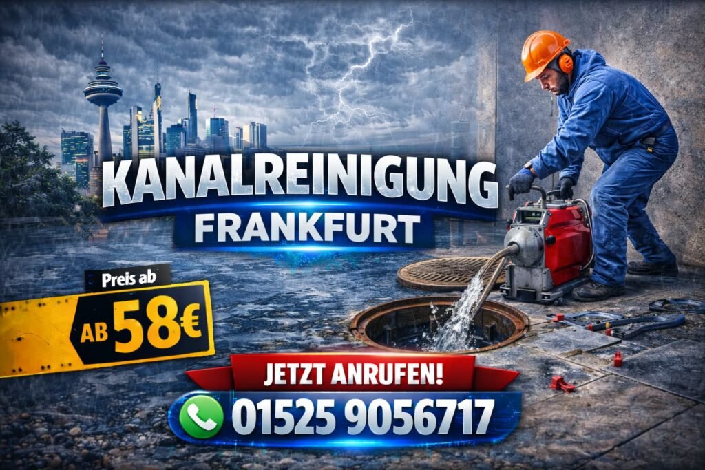 kanalreinigung frankfurt