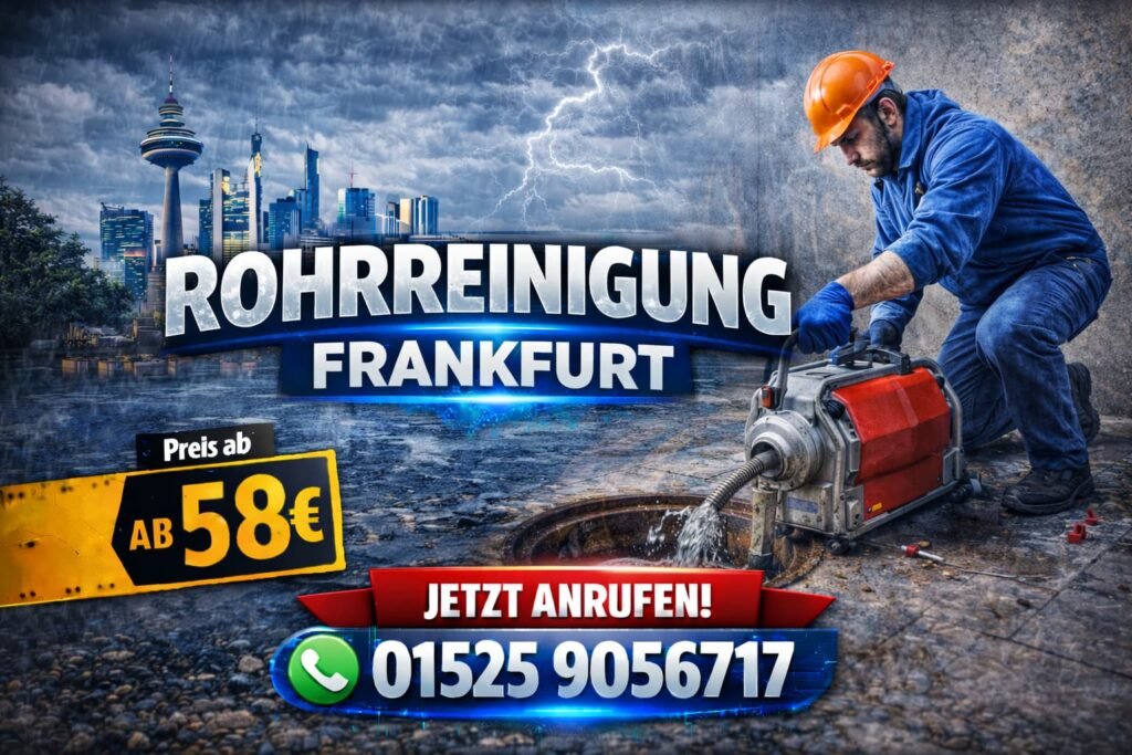 rohrreinigung frankfurt