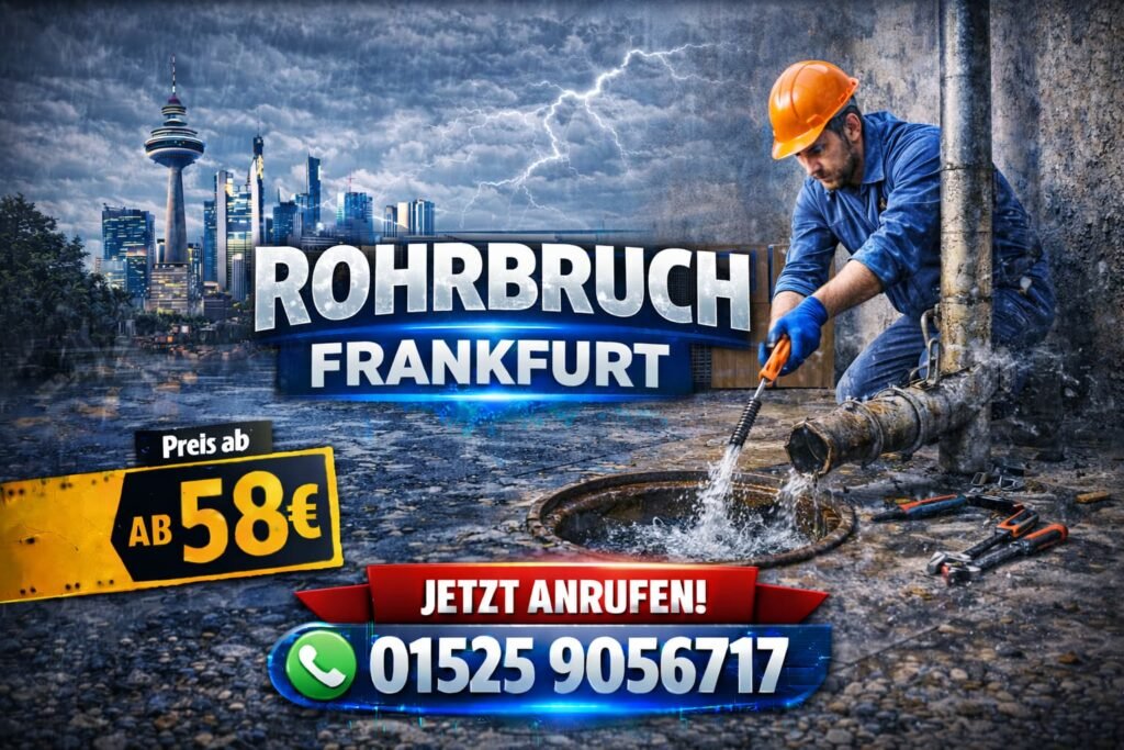 Rohrbruch Frankfurt
