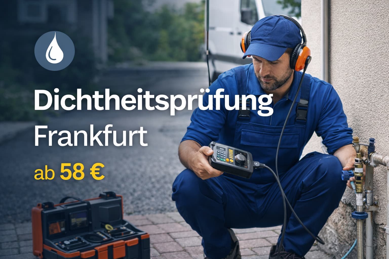 Dichtheitsprüfung Frankfurt