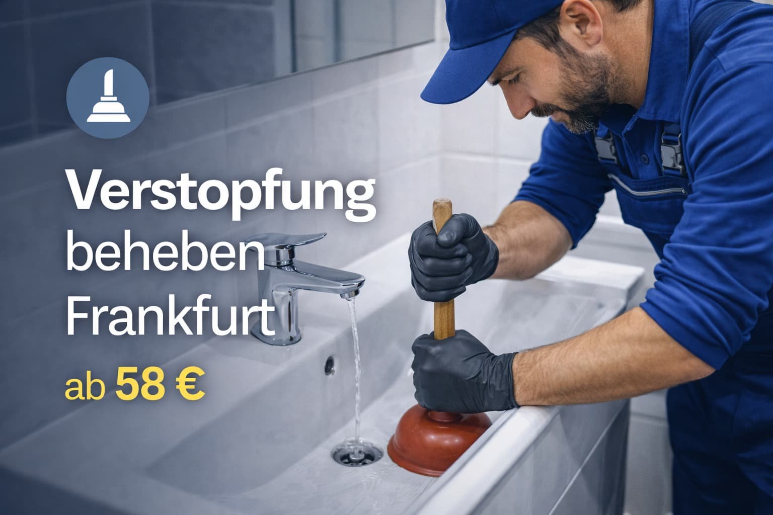 Verstopfung beheben Frankfurt