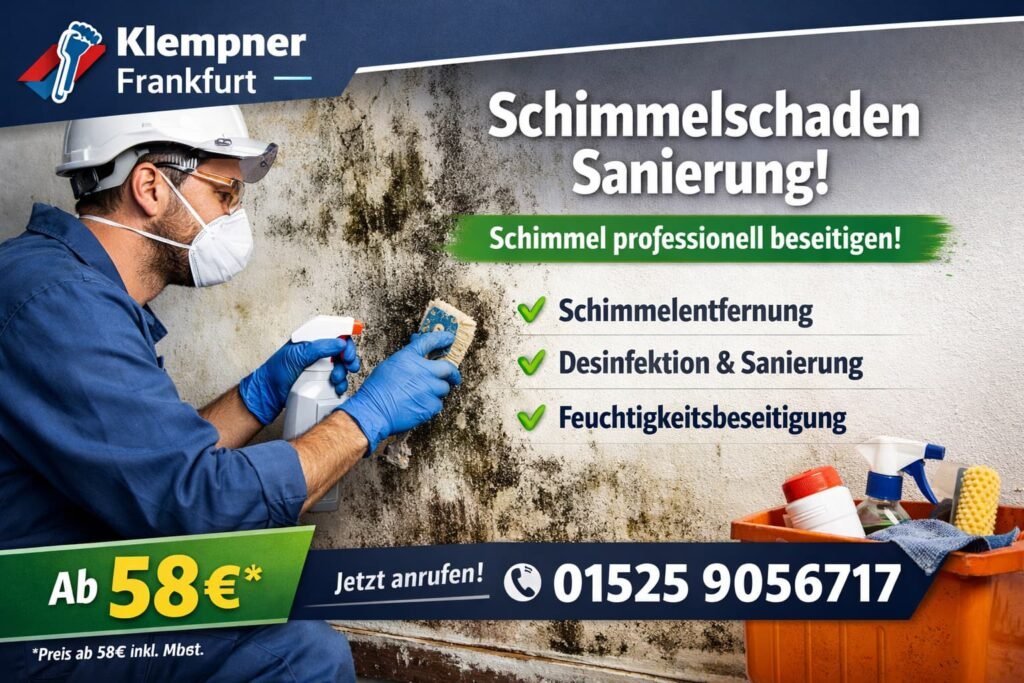 schimmelschaden sanieren