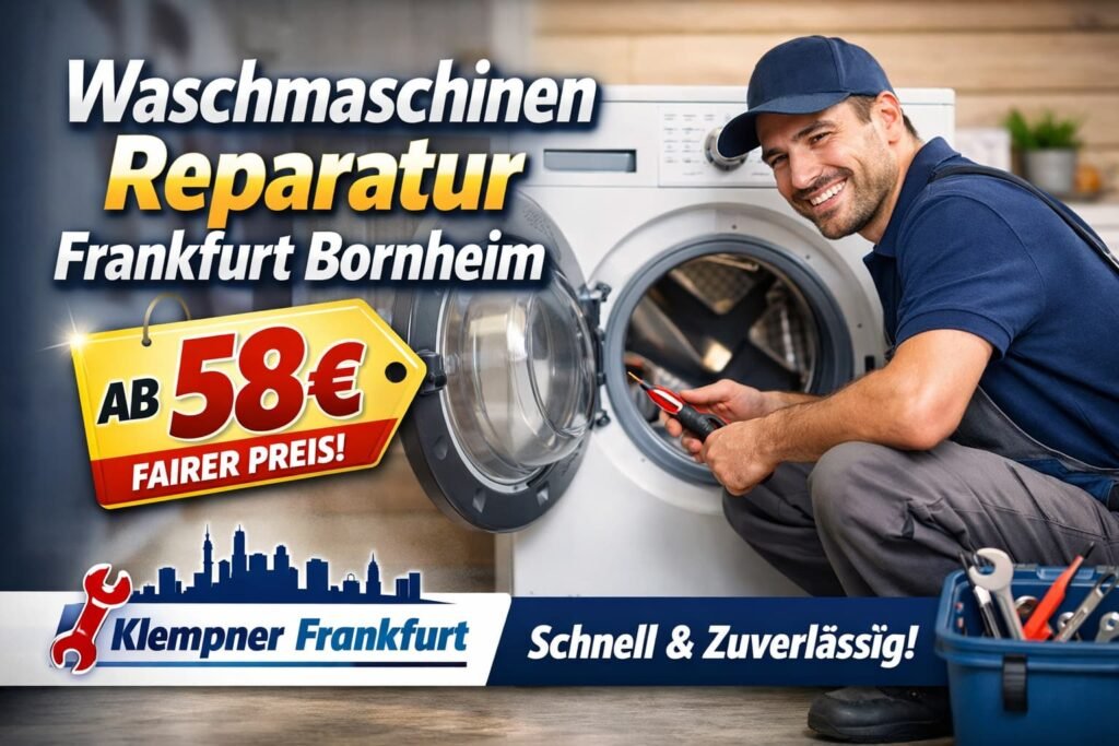Waschmaschinen Reparatur Frankfurt-Bornheim Waschmaschinen Reparatur in Frankfurt-Bornheim durch einen Techniker