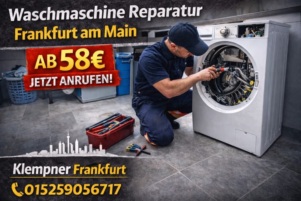 waschmaschine reparatur frankfurt am main