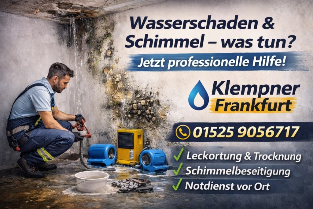 wasserschaden schimmel was tun