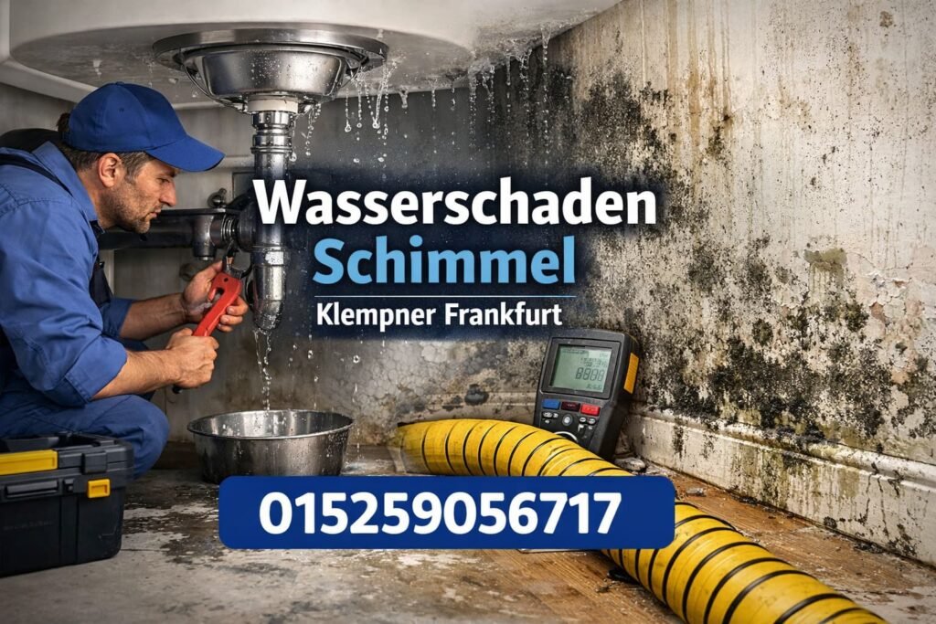 Wasserschaden schimmel | Klempner Frankfurt