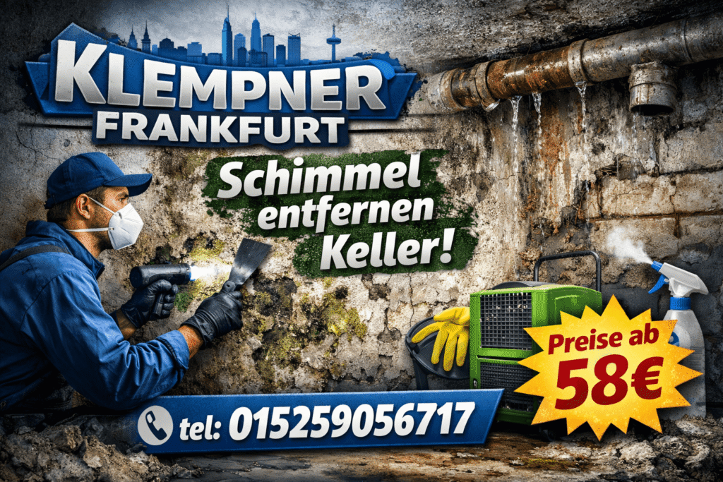 schimmel entfernen keller