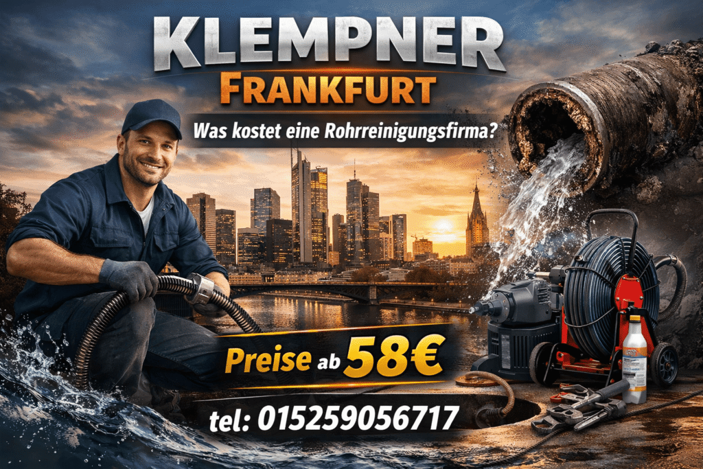 was kostet eine rohrreinigungsfirma