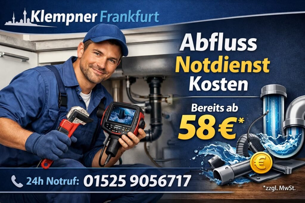 abfluss notdienst kosten