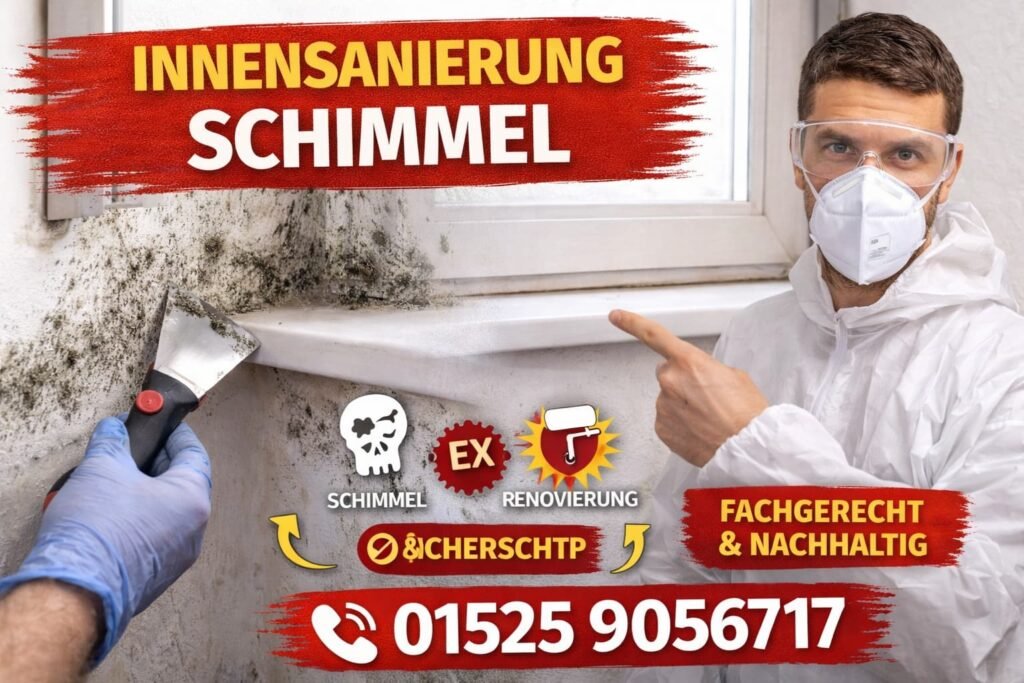 innensanierung schimmel | Ursachen, Lösungen und Sanierung