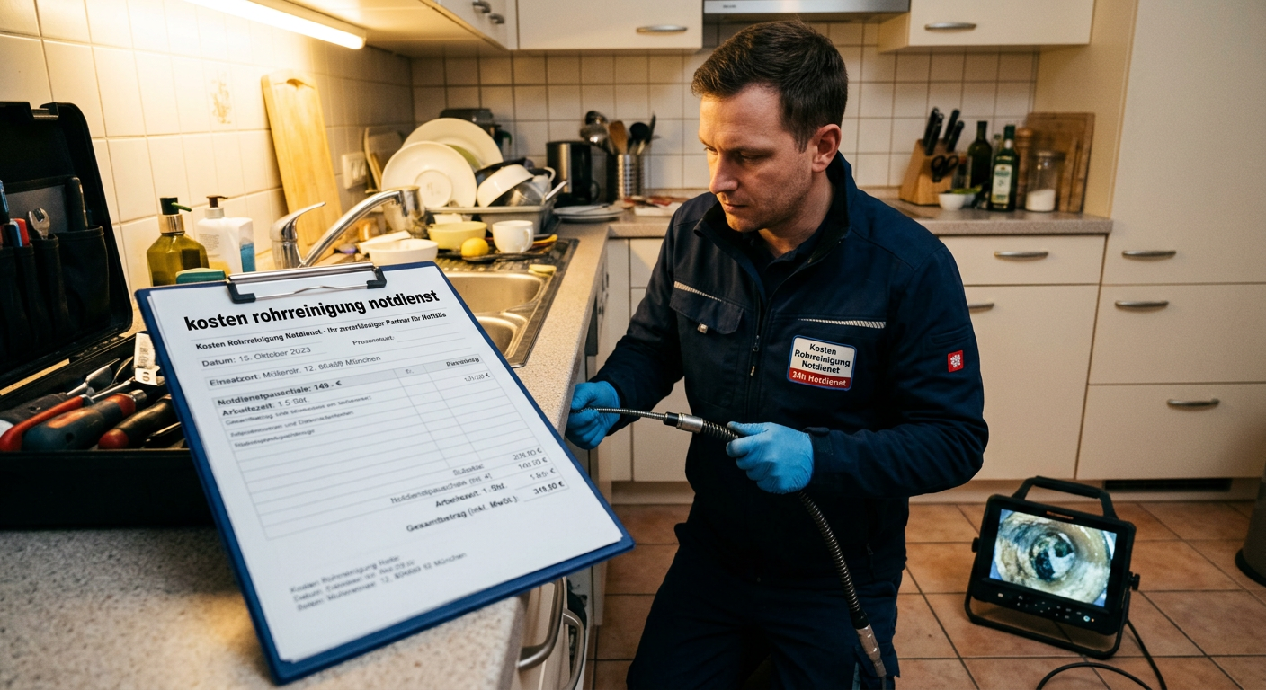 kosten rohrreinigung notdienst