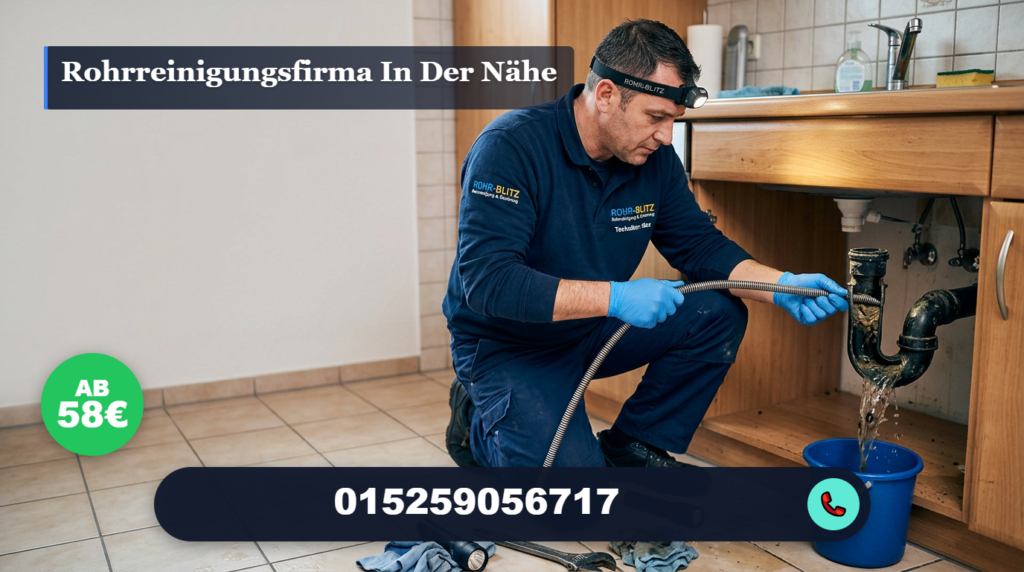rohrreinigungsfirma in der nähe
