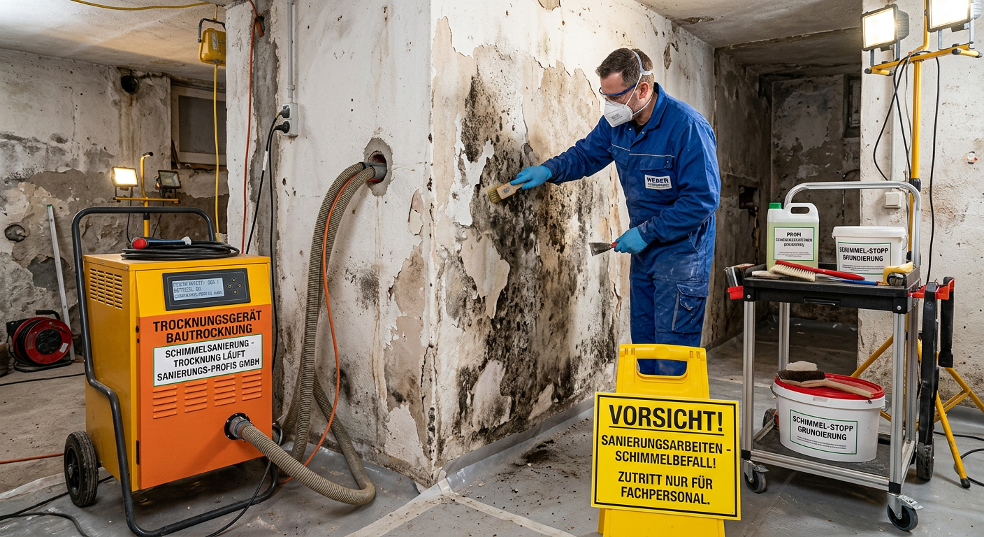Sanierung Renovierung Schimmelsanierung Trocknung