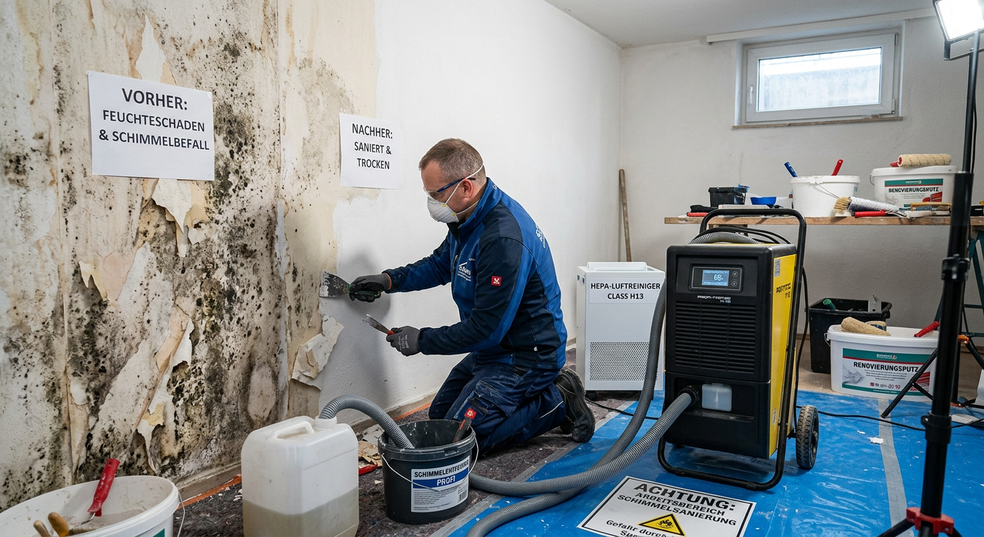 Sanierung Renovierung Schimmelsanierung Trocknung