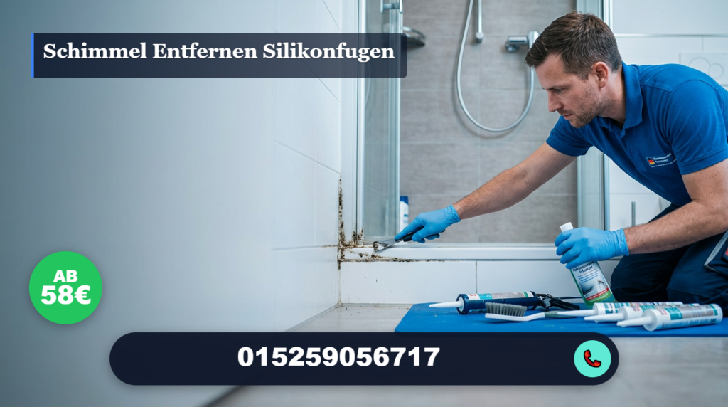 schimmel entfernen silikonfugen