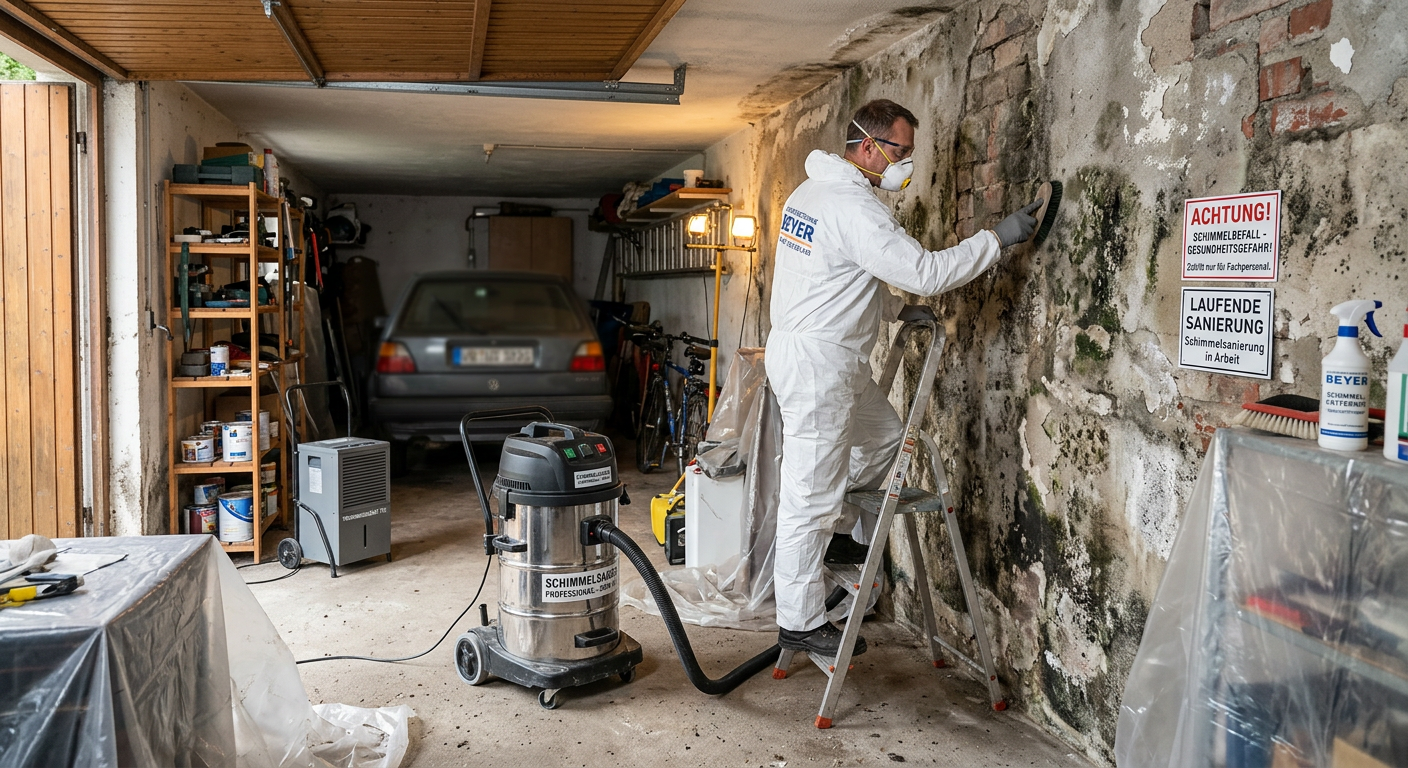 schimmelsanierung garage