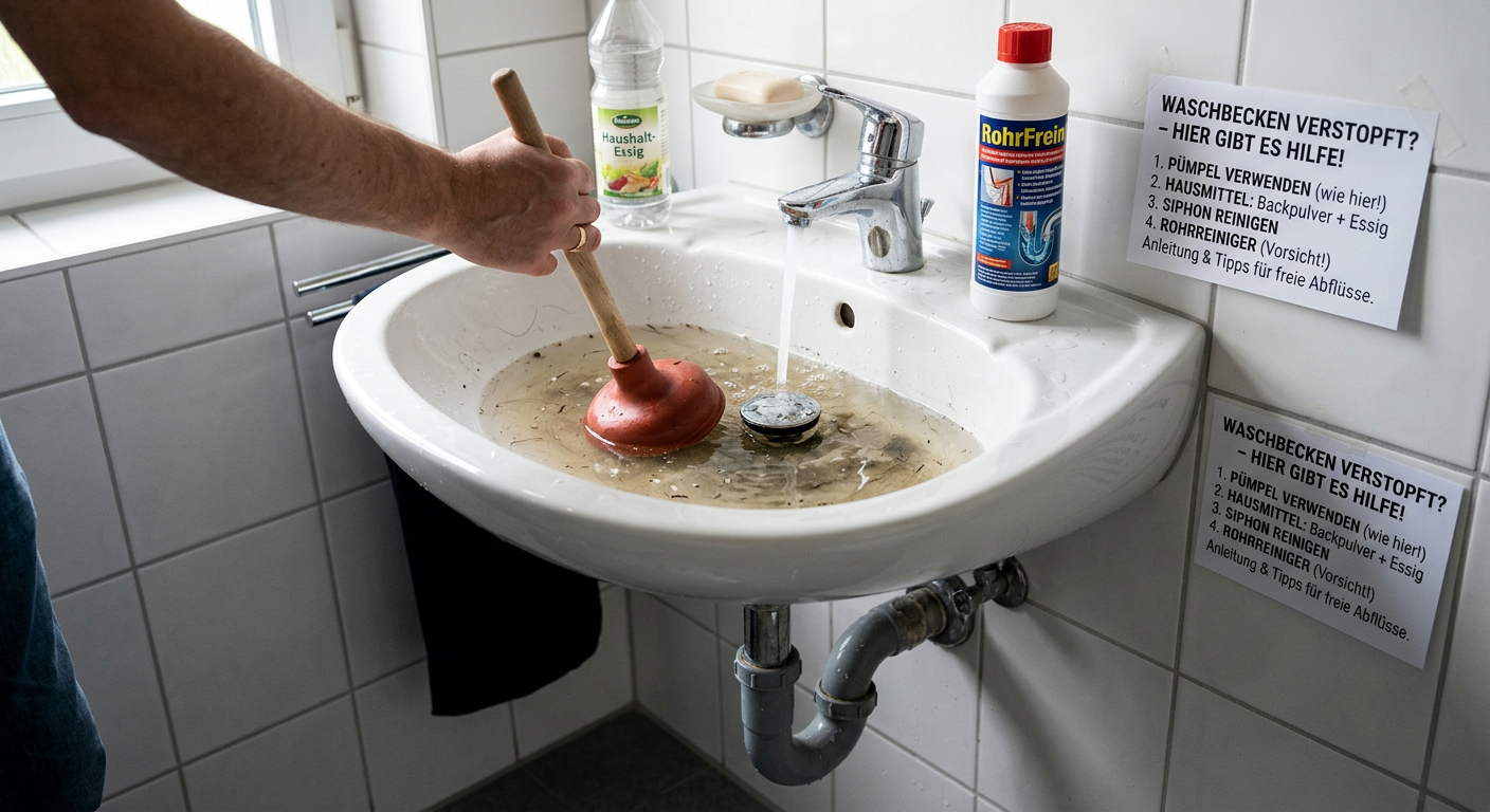 waschbecken rohr verstopft was tun waschbecken rohr verstopft was tun