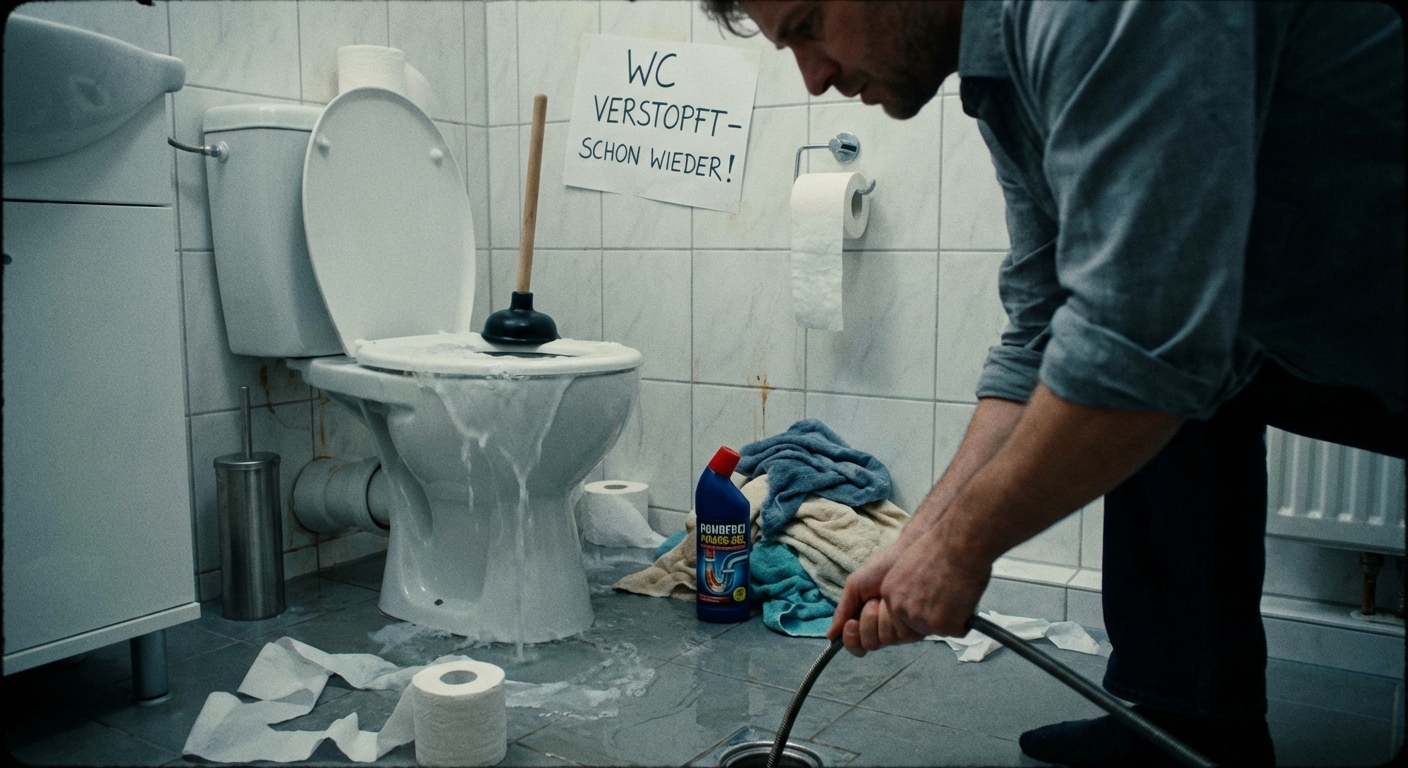 wc verstopft immer wieder