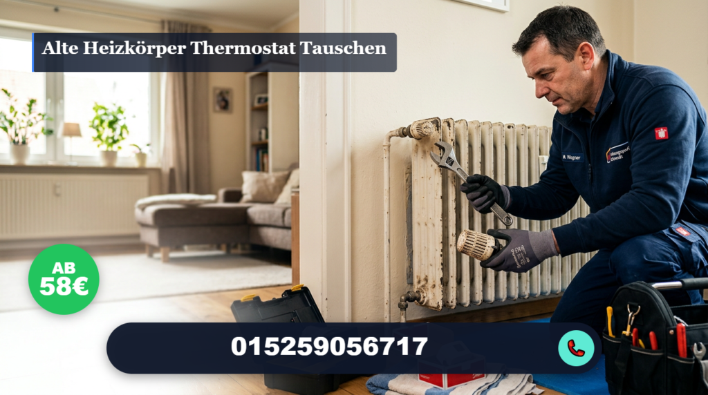 alte heizkörper thermostat tauschen