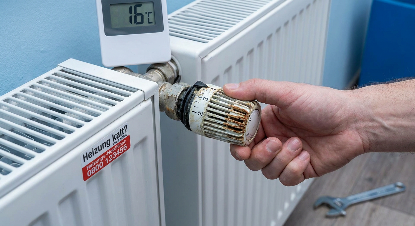 heizung wird nicht warm thermostatventil