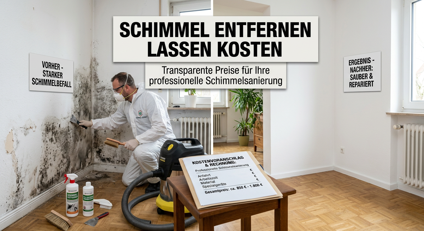 schimmel entfernen lassen kosten