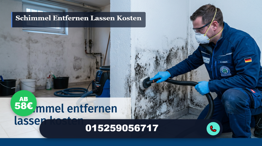 schimmel entfernen lassen kosten