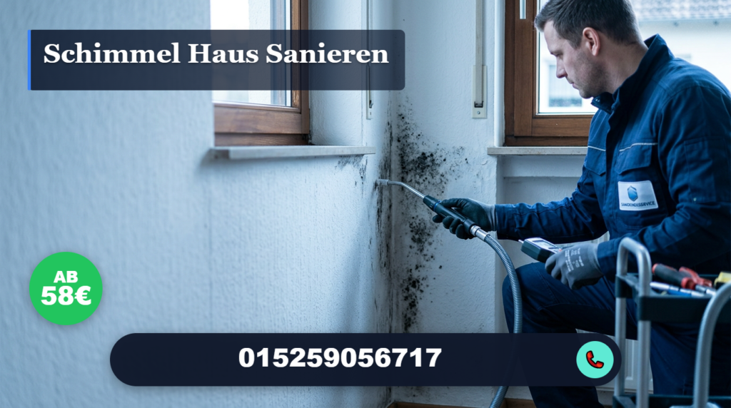 schimmel haus sanieren