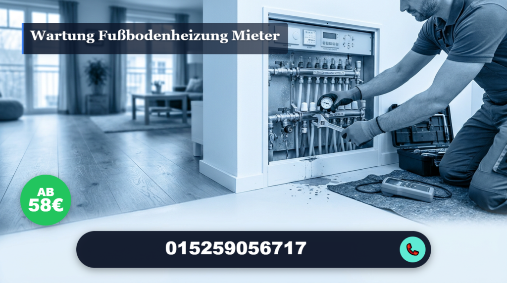 wartung fußbodenheizung mieter