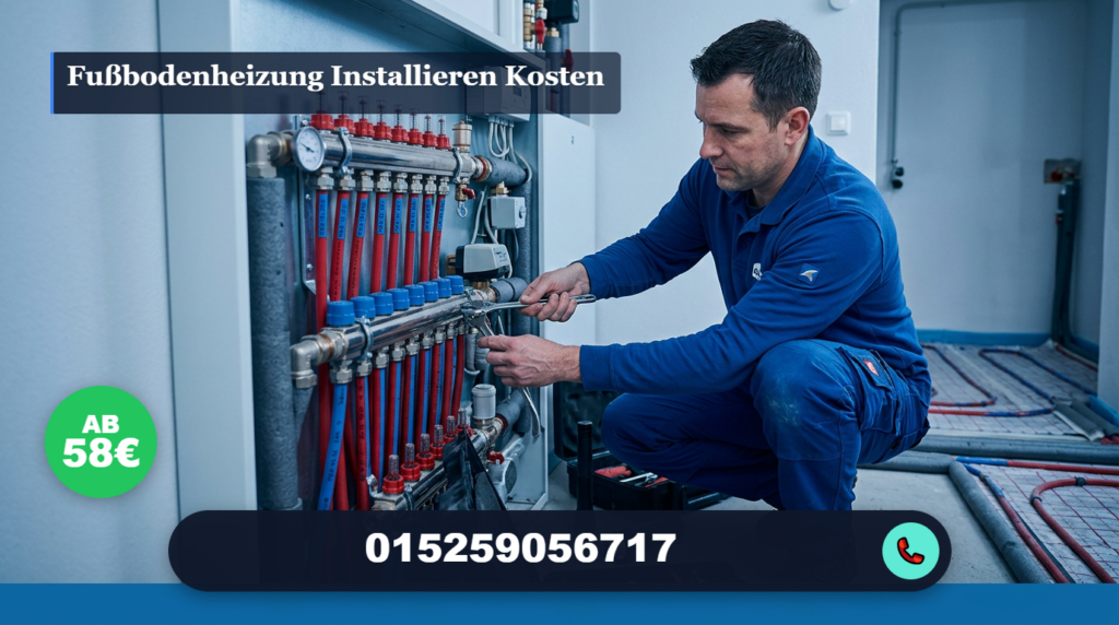 fußbodenheizung installieren kosten