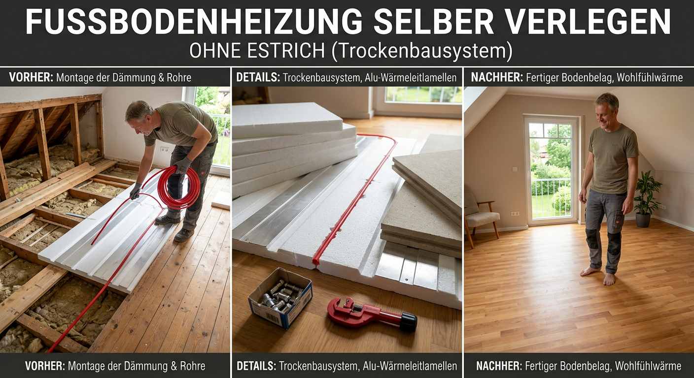 fußbodenheizung selber verlegen ohne estrich fußbodenheizung selber verlegen ohne estrich