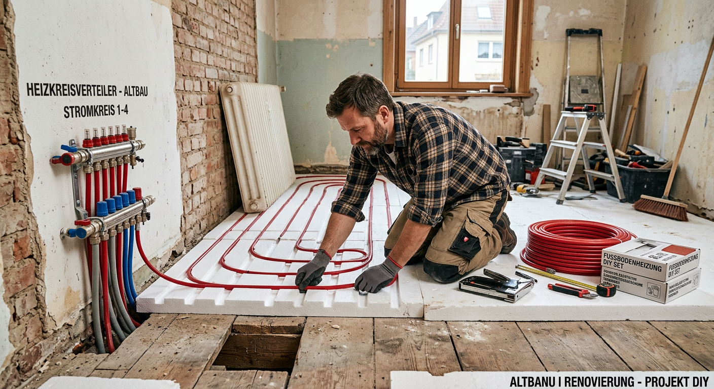 fußbodenheizung selbst verlegen altbau fußbodenheizung selbst verlegen altbau
