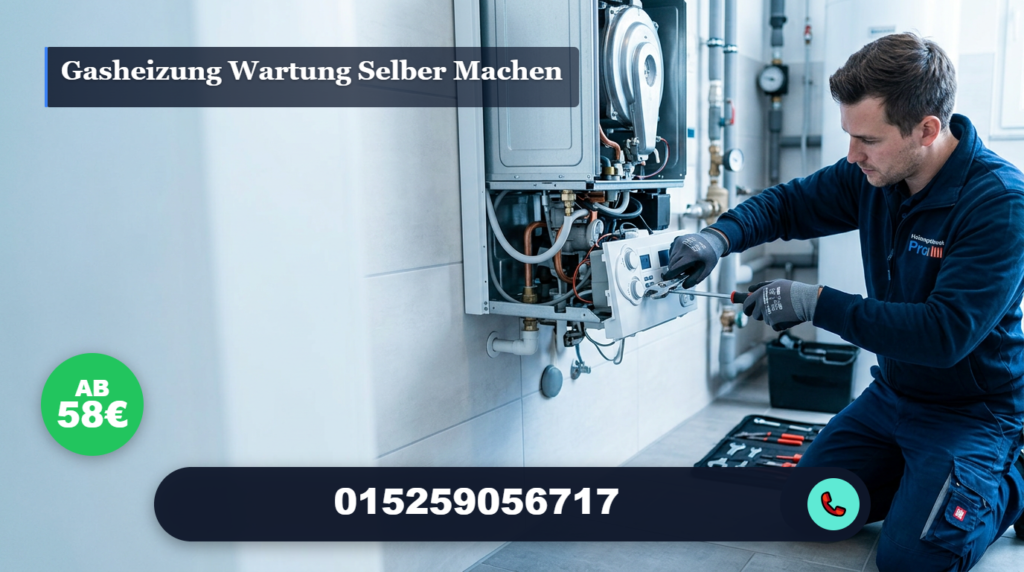 gasheizung wartung selber machen