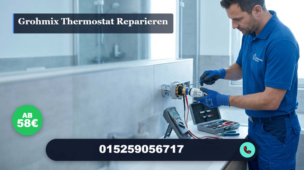 grohmix thermostat reparieren