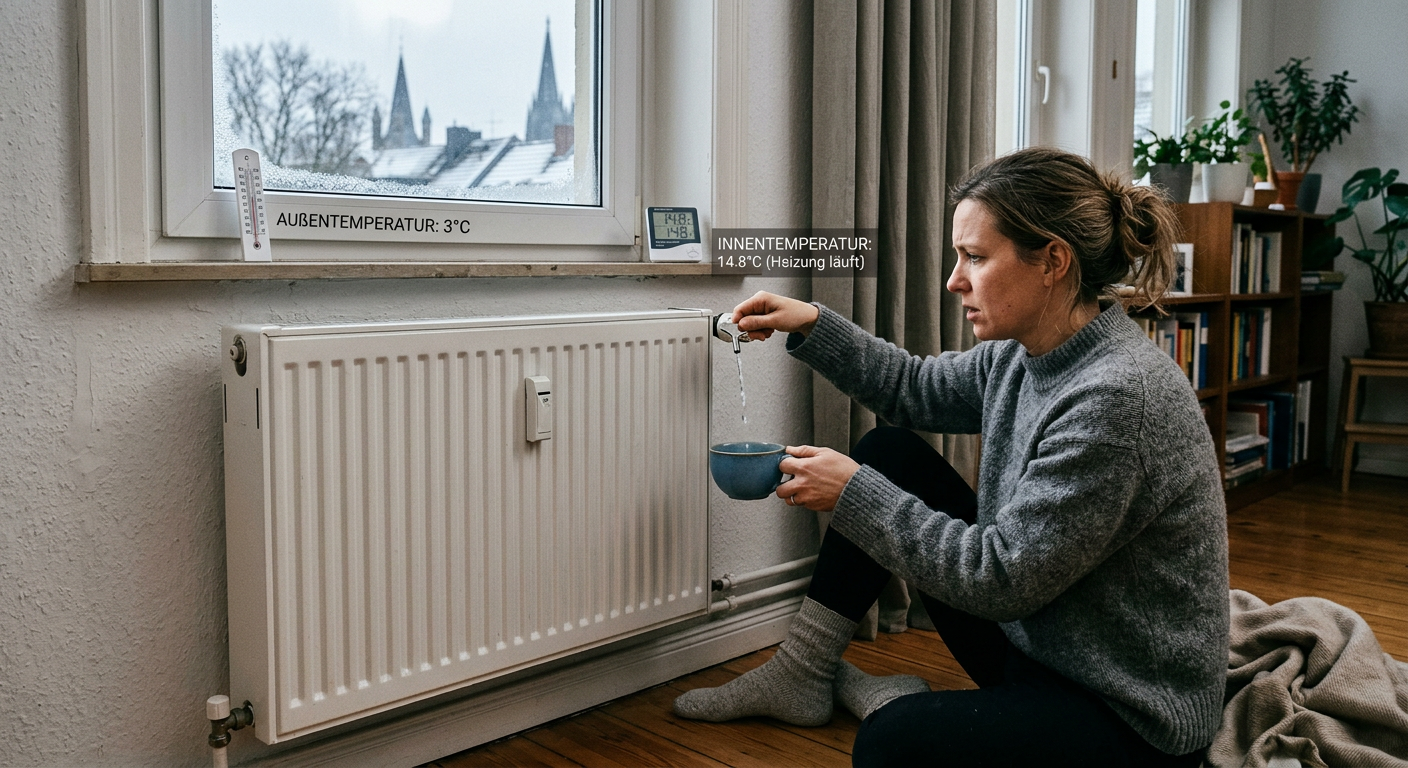 heizung wird nicht warm außentemperatur