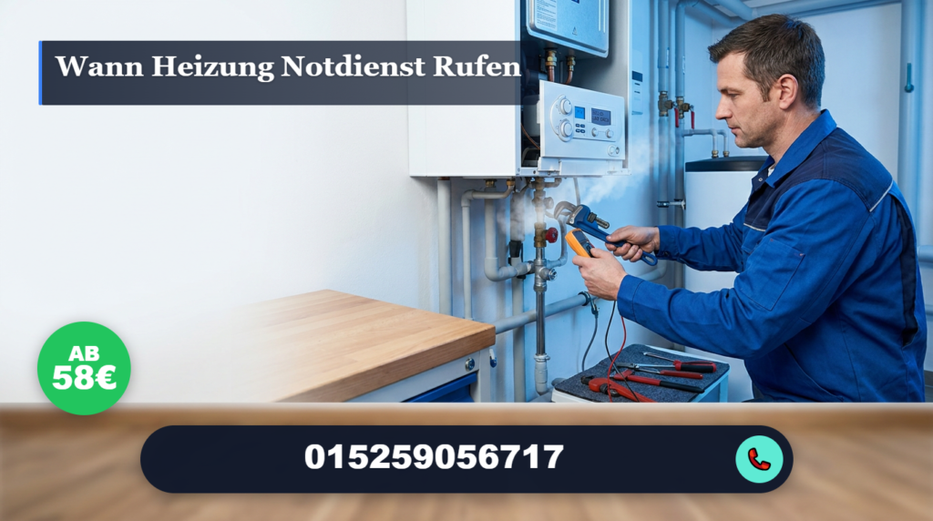 wann heizung notdienst rufen