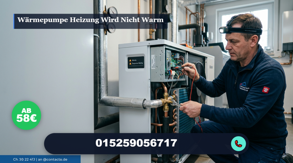 wärmepumpe heizung wird nicht warm