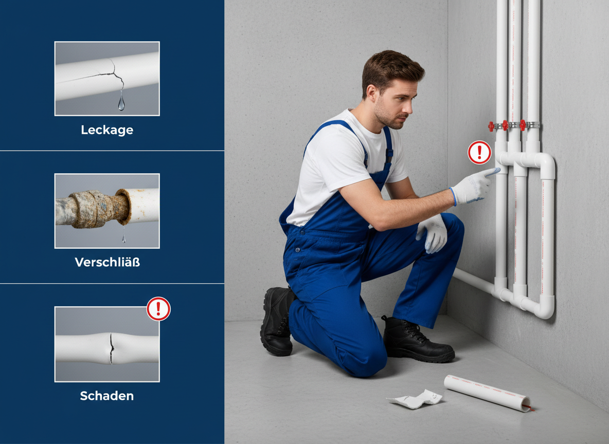 reparatur wasserleitung kunststoff