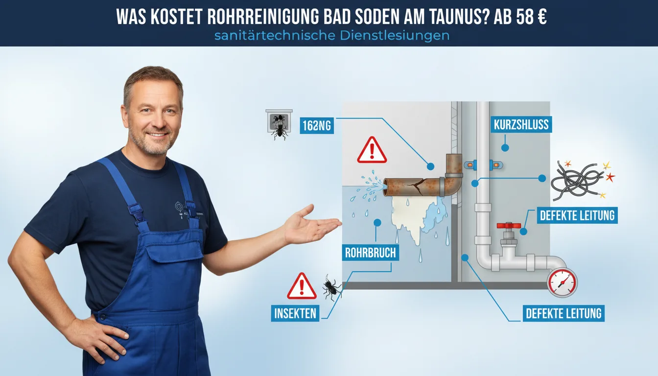 rohrreinigung bad soden am taunus – Problem