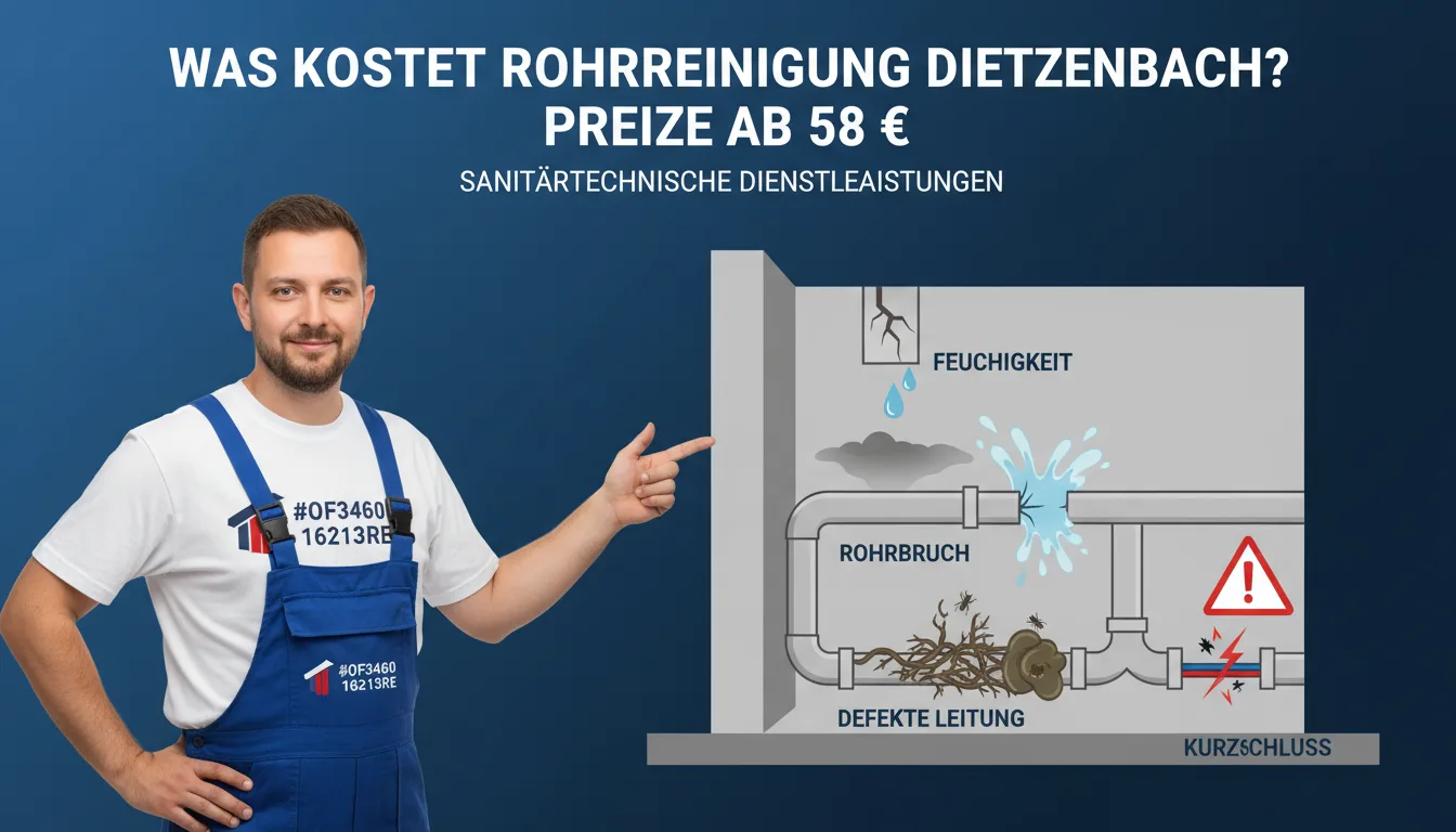 rohrreinigung dietzenbach – Problem