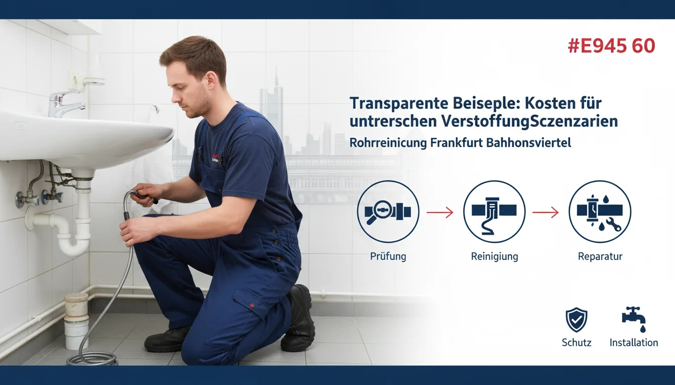 rohrreinigung frankfurt bahnhofsviertel – Lösung