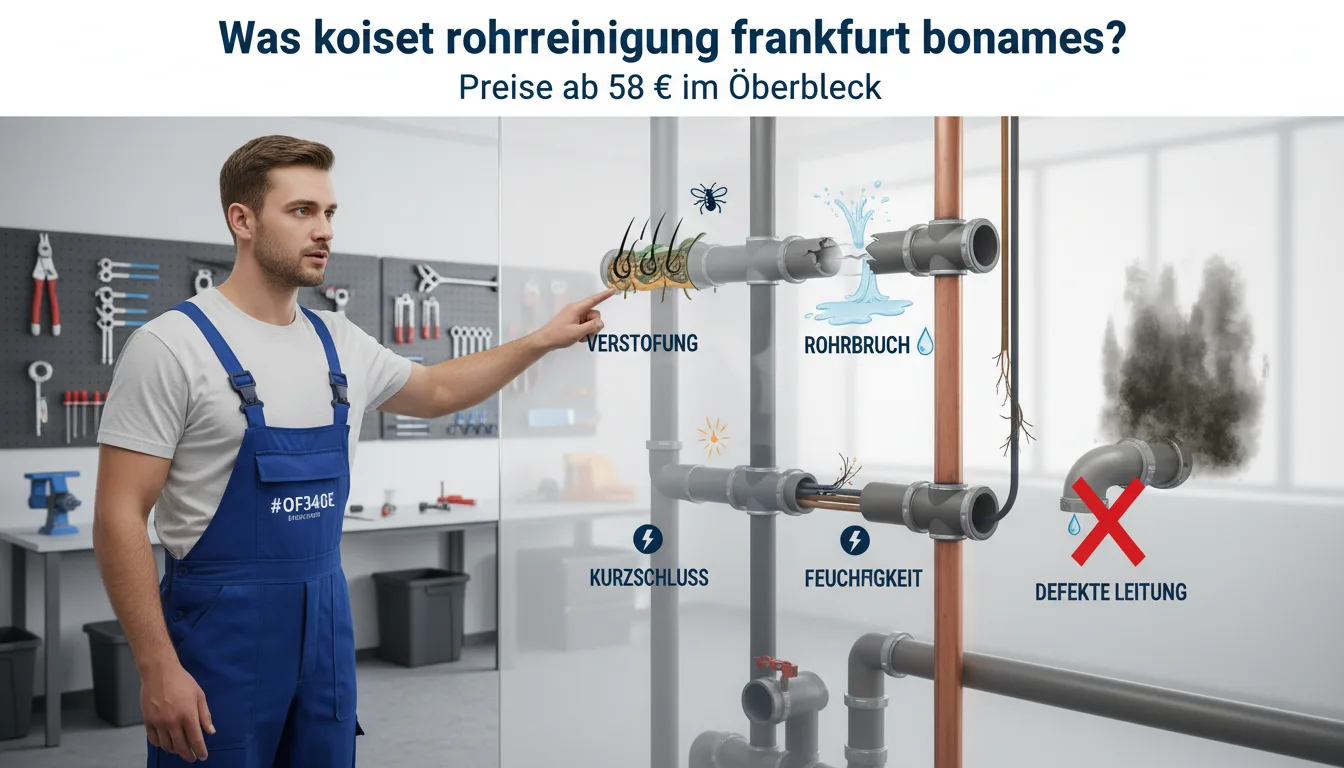 rohrreinigung frankfurt bonames – Problem