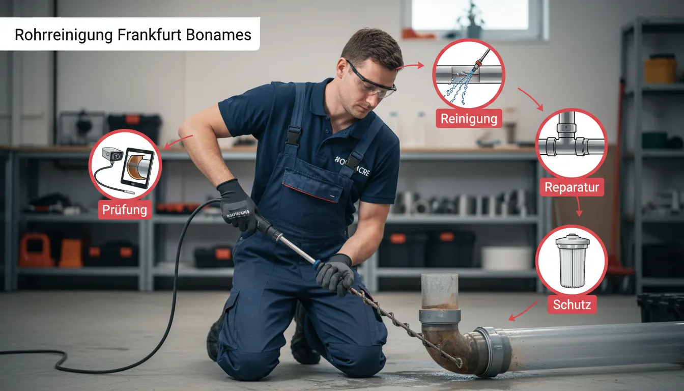 rohrreinigung frankfurt bonames – Lösung