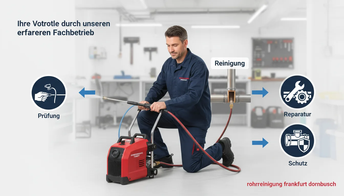 rohrreinigung frankfurt dornbusch – Lösung