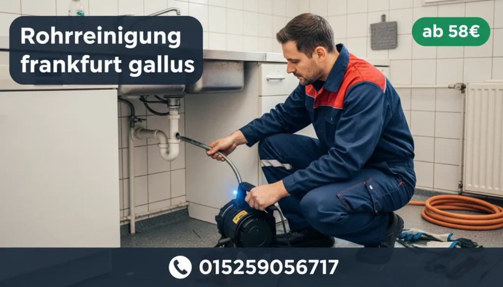 rohrreinigung frankfurt gallus