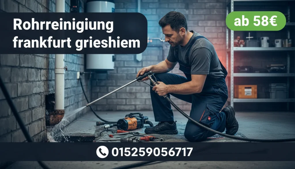 rohrreinigung frankfurt griesheim