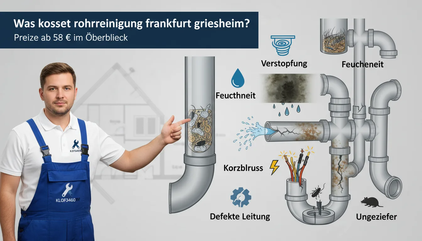 rohrreinigung frankfurt griesheim – Problem