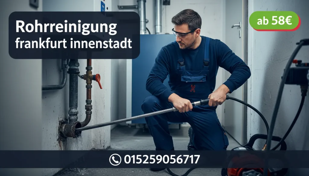 rohrreinigung frankfurt innenstadt