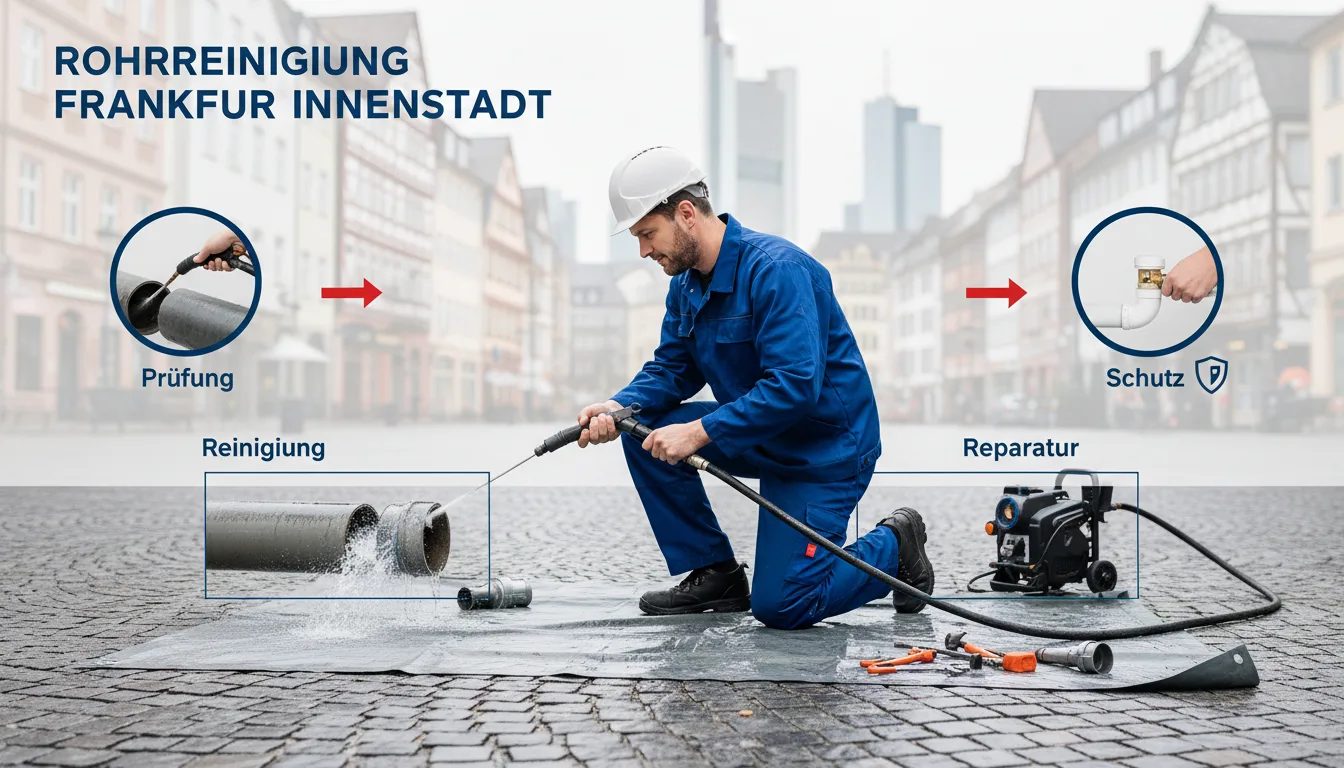 rohrreinigung frankfurt innenstadt – Lösung